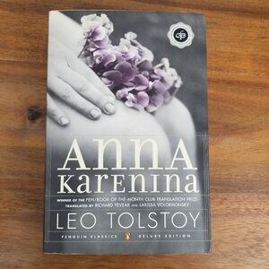 Anna Karenina Paperback Soft Cover Leo Tolstoy 800+ Pages Y2K Edition